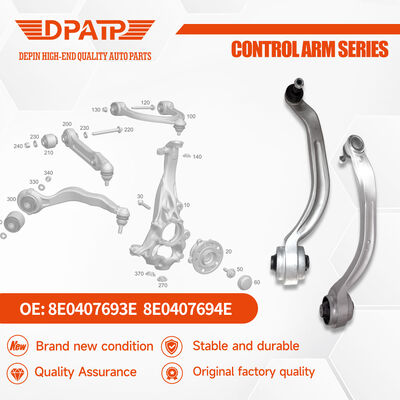Vehicle Suspension Parts 8E0407693E 8E0407694E 4D0407693E 4D0407694AC OE replacement control arm for Audi A6 C5 VW Passat