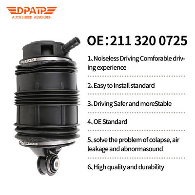 Rubber Steel Auto Parts Air Suspension Air Spring Balloon Rear for Benz 211 Benz 219